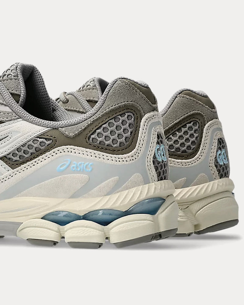 Asics Gel-NYC Steeple Grey / Cream Low Top Sneakers - 4