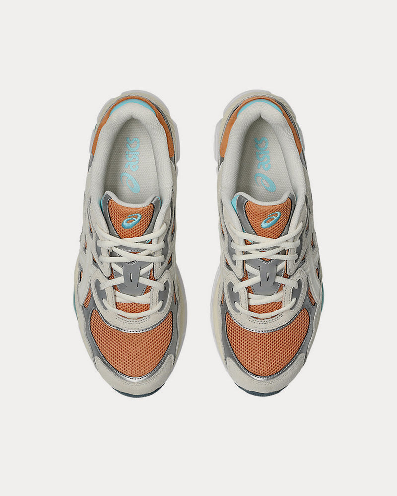 Asics Gel-NYC Terracotta / Cream Low Top Sneakers - 2