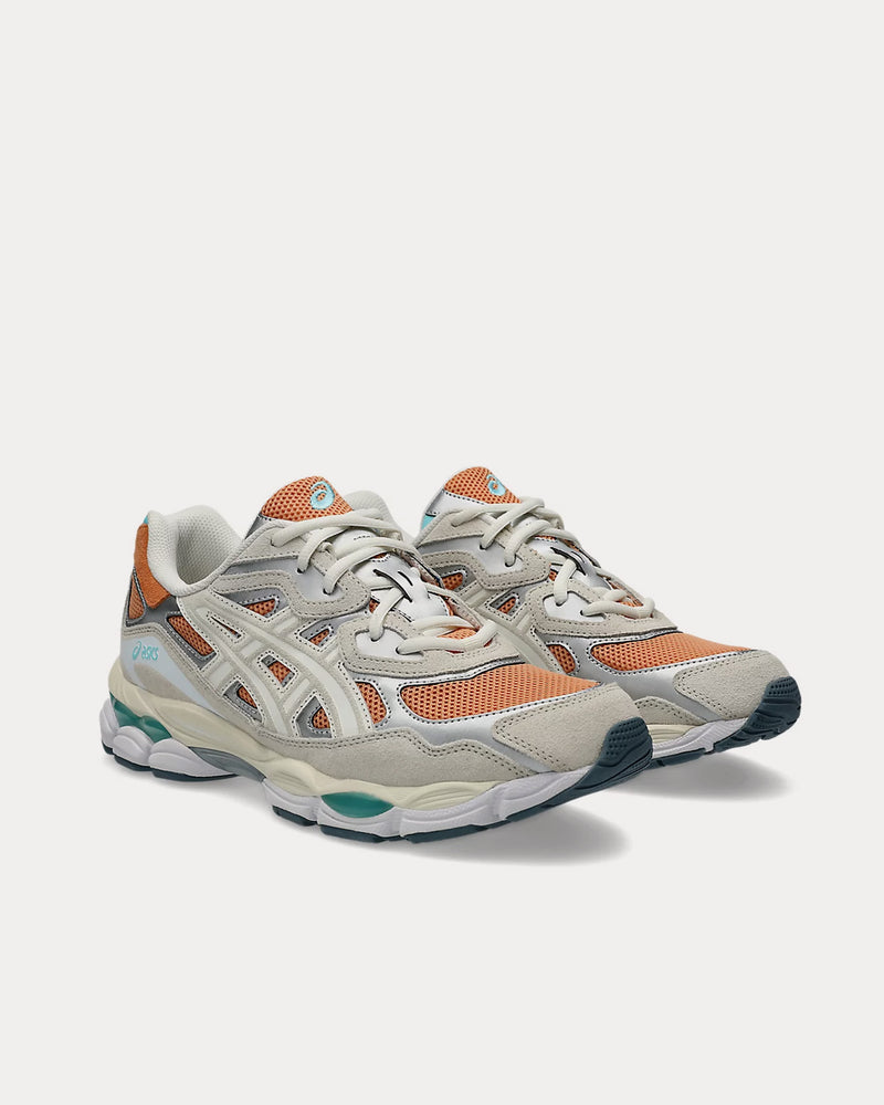 Asics Gel-NYC Terracotta / Cream Low Top Sneakers - 3