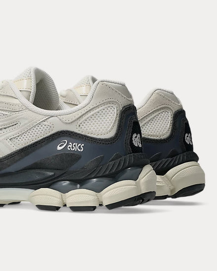 Asics Gel-NYC White / Smoke Grey Low Top Sneakers - 5