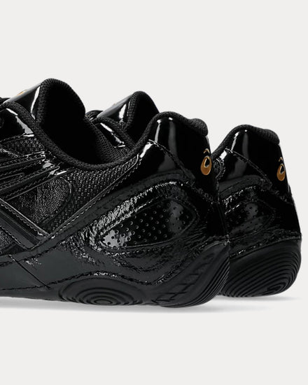 Asics Hypersync Black / Black Low Top Sneakers - 6