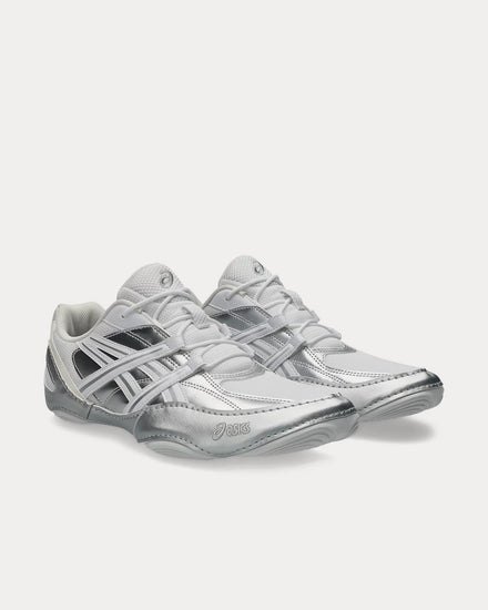 Asics Hypersync White / Pure Silver Low Top Sneakers - 3