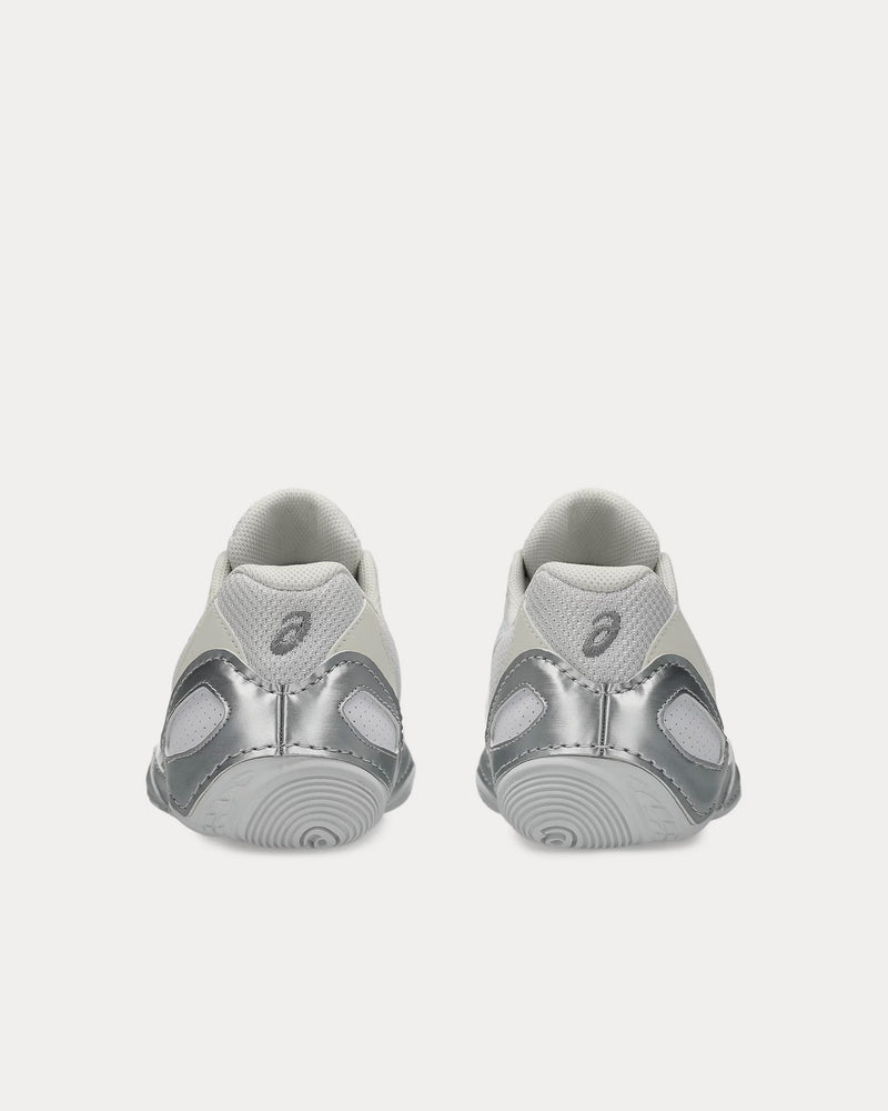 Asics Unisex Hypersync White / Pure Silver Low Top Sneakers