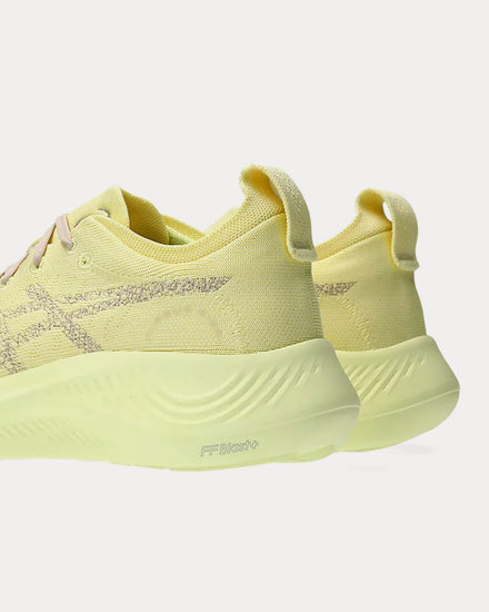 Asics Nimbus Mirai Huddle Yellow / Mineral Beige Running Shoes - 5