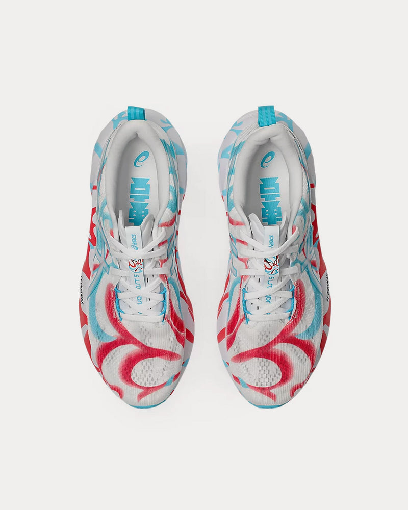 Asics Novablast 5 'Tokyo' White / Aquarium Running Shoes - 2