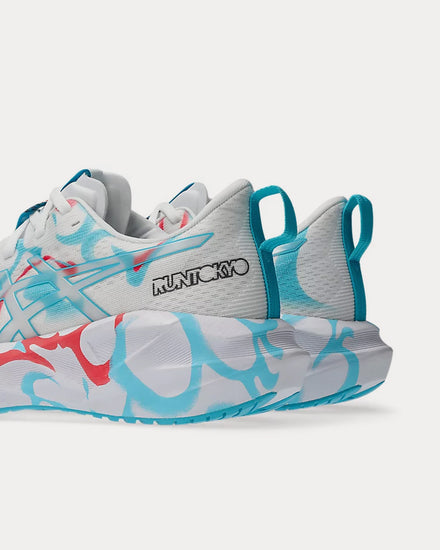 Asics Novablast 5 'Tokyo' White / Aquarium Running Shoes - 5