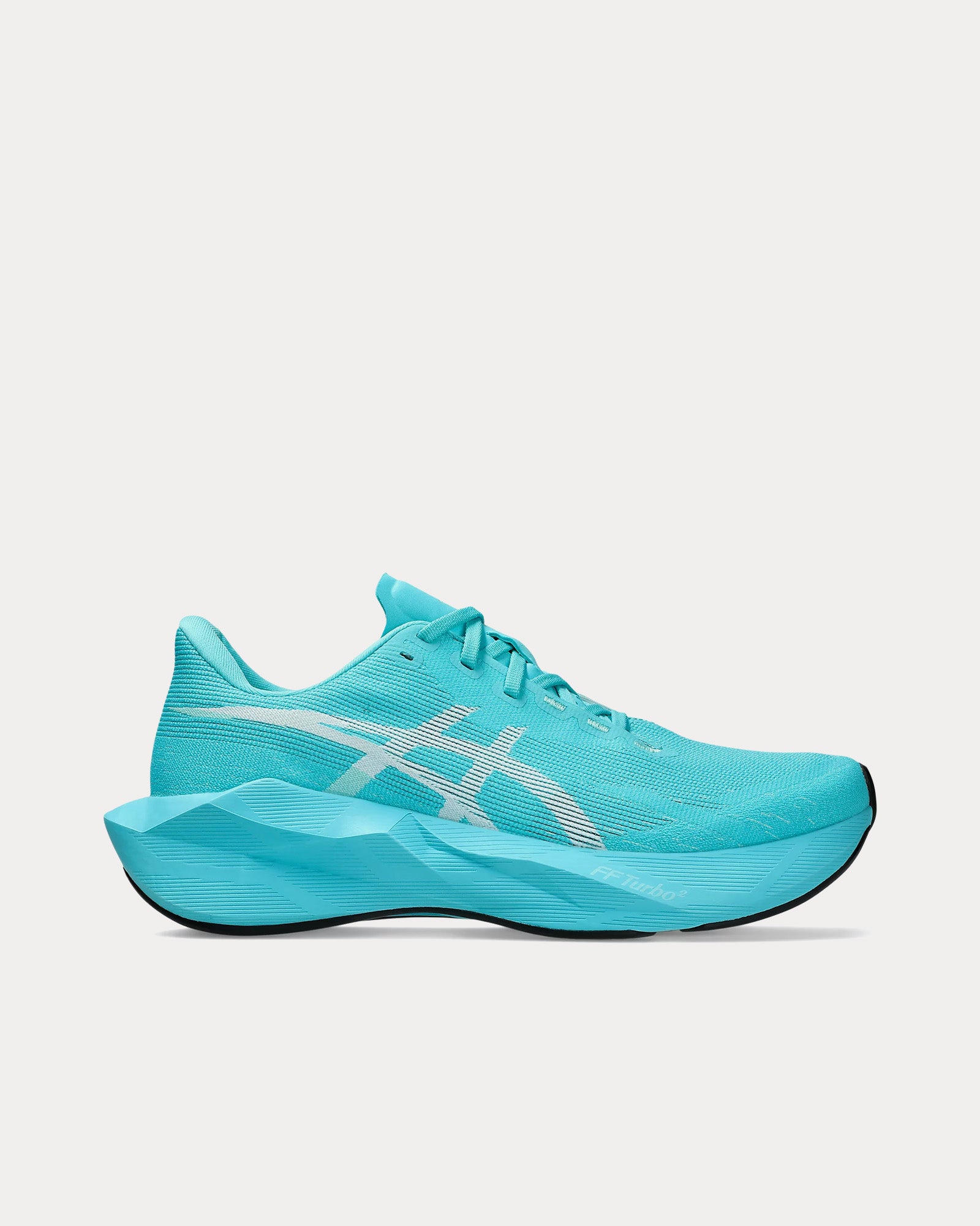 Asics Men's Novablast 6 Energy Aqua / White Running Shoes