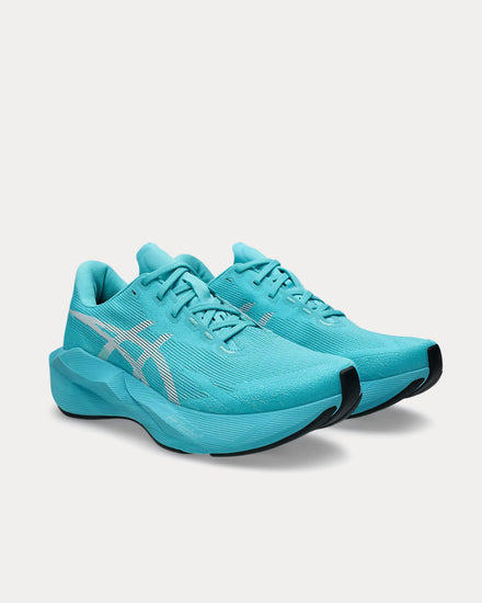 Asics Novablast 6 Energy Aqua / White Running Shoes - 3