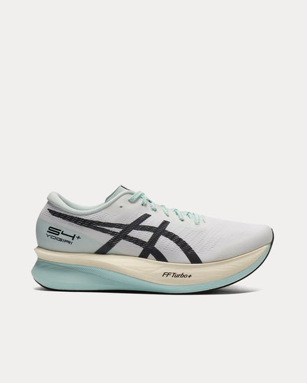 Asics S4+ Yogiri White / Black Running Shoes - 1