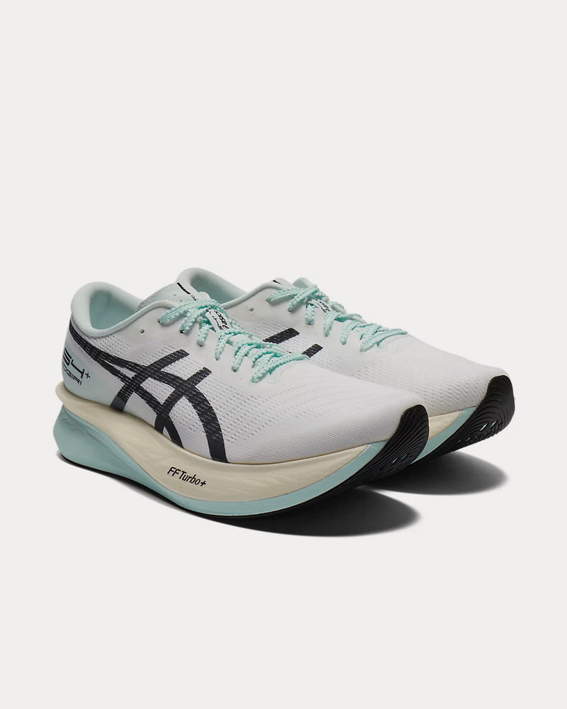 Asics S4+ Yogiri White / Black Running Shoes - 3