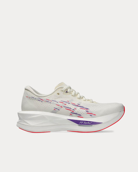 Asics Sonicblast Cream / Blue Fade Running Shoes - 1