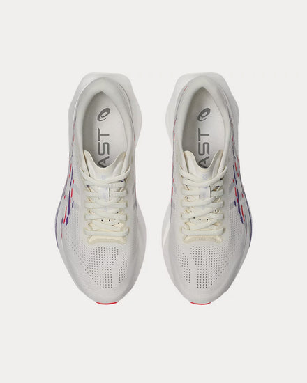 Asics Sonicblast Cream / Blue Fade Running Shoes - 2