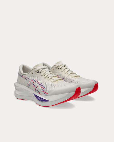 Asics Sonicblast Cream / Blue Fade Running Shoes - 3