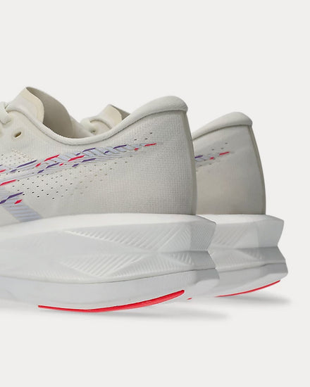 Asics Sonicblast Cream / Blue Fade Running Shoes - 5