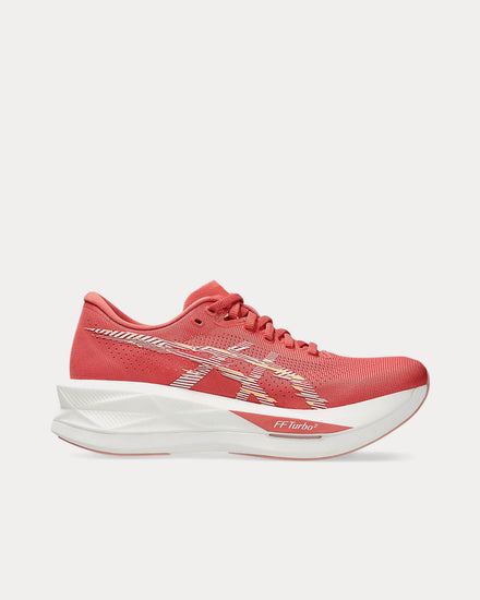 Asics Sonicblast Dark Pink Clay / White Running Shoes - 1