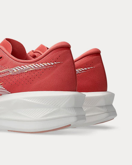 Asics Sonicblast Dark Pink Clay / White Running Shoes - 5