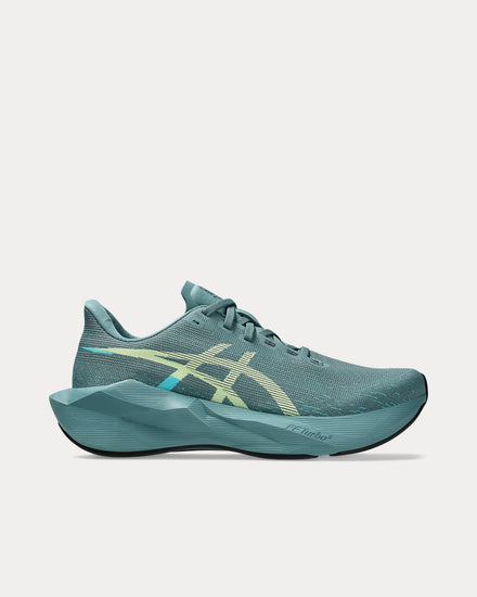 Asics Novablast 6 Foggy Teal / Illuminate Yellow Running Shoes - 1