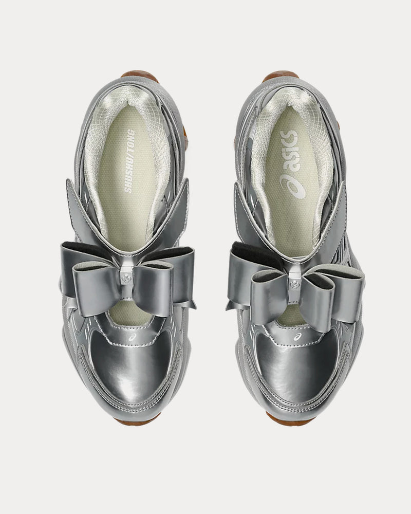 Asics x Shushu Tong Gel-Kinetic Fluent Pure Silver / White Slip On Sneakers - 2