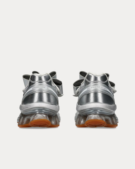 Asics x Shushu Tong Gel-Kinetic Fluent Pure Silver / White Slip On Sneakers - 5