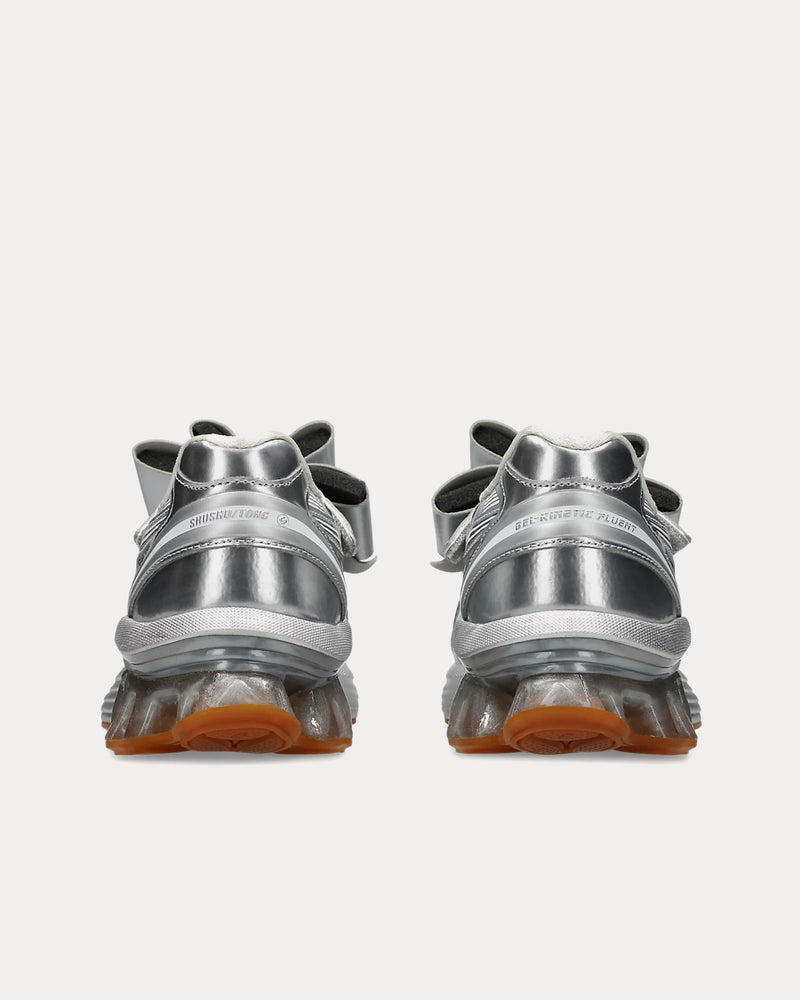 Asics x Shushu Tong Gel-Kinetic Fluent Pure Silver / White Slip On Sneakers - 5