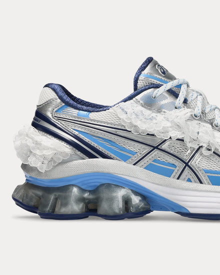 Asics x Shushu Tong Gel-Kinetic Fluent White / Dive Blue Low Top Sneakers - 5