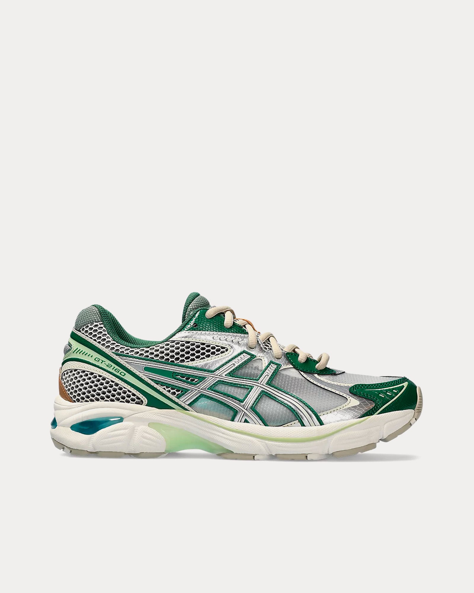 Asics x Above the Clouds - GT-2160 Cream / Shamrock Green Low Top Sneakers