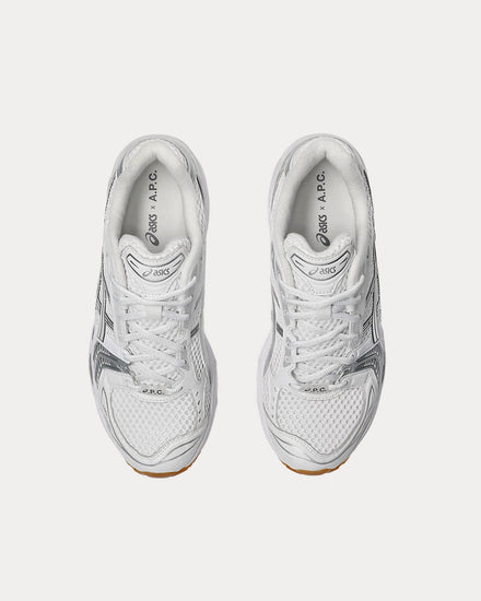 Asics x A.P.C. Gel-Kayano 14 Pure Silver / White Low Top Sneakers - 2