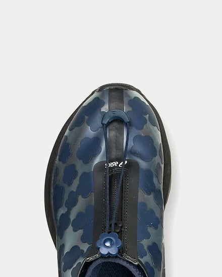 Asics x Cecilie Bahnsen Gel-Terrain MT Midnight / Pure Silver Mid Top Sneakers - 4