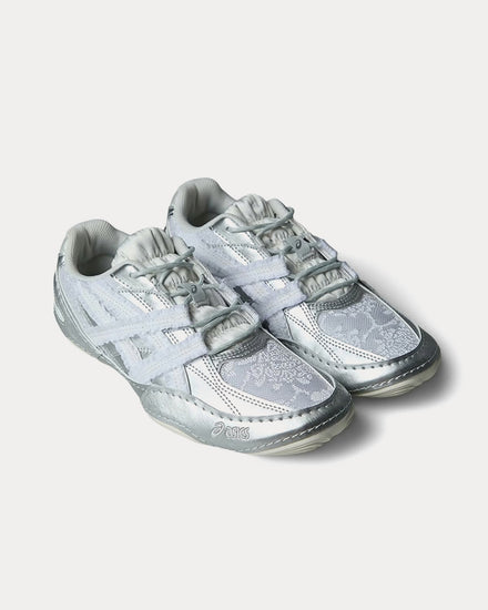 Asics x Empty Behavior Hypersync White / Pure Silver Low Top Sneakers - 2