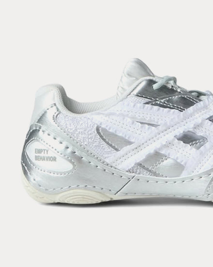 Asics x Empty Behavior Hypersync White / Pure Silver Low Top Sneakers - 3