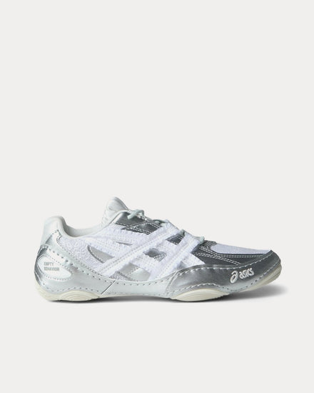 Asics x Empty Behavior Hypersync White / Pure Silver Low Top Sneakers - 1