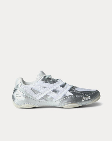 Asics x Empty Behavior Hypersync White / Pure Silver Low Top Sneakers