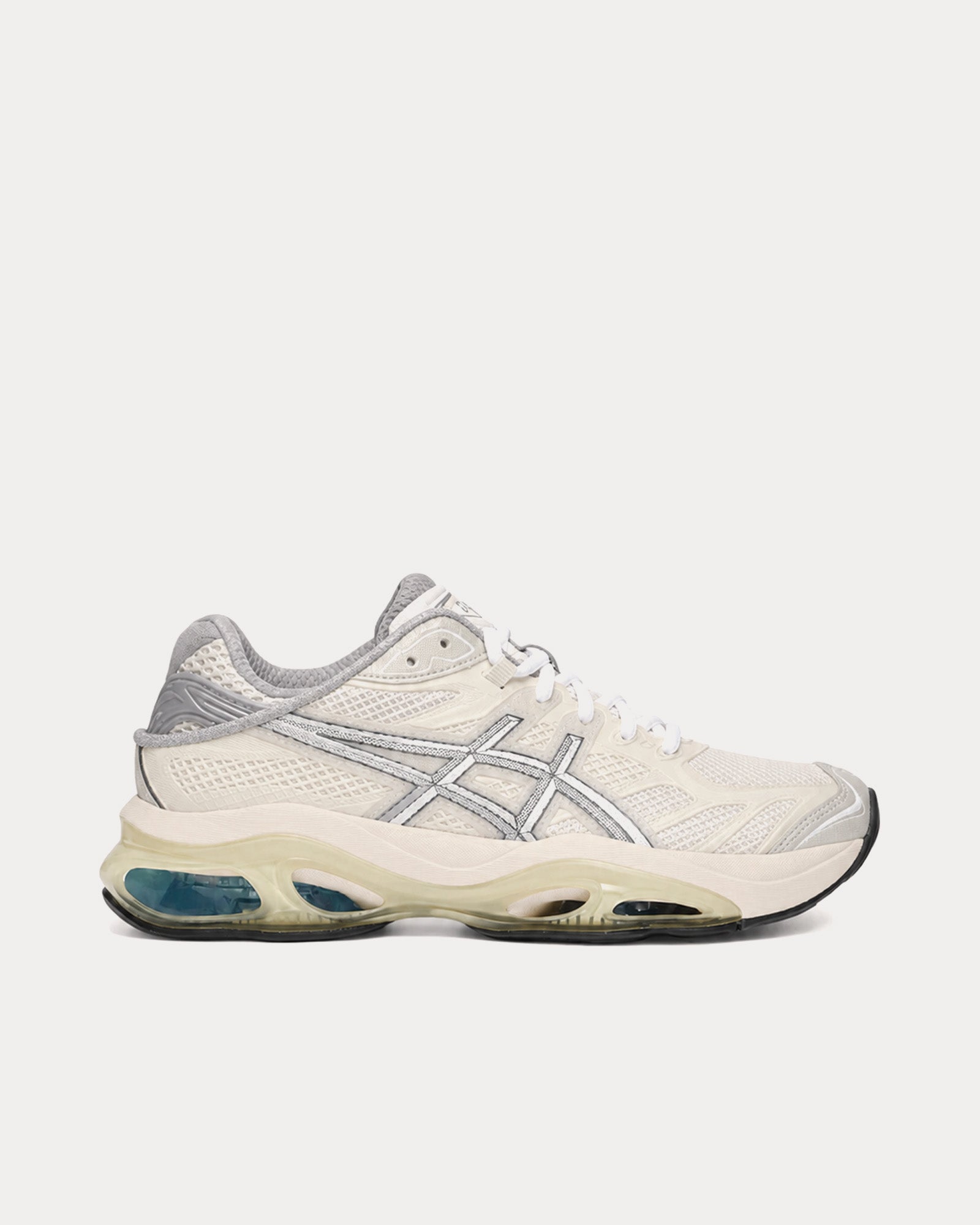 Asics x Hidden.NY Unisex Gel-Kinetic 2.0 Beige / SIlver Low Top