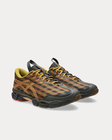 Asics x Kiko Kostadinov US8-S GEL-SJ33 Black Coffee / Orange Lily Low Top Sneakers - 3