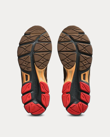 Asics x Kiko Kostadinov US8-S GEL-SJ33 Black Coffee / Orange Lily Low Top Sneakers - 5