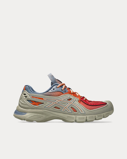Asics x Kiko Kostadinov UB13-S GEL-SD-Lyte Olive Grey / Rust Orange Low Top Sneakers - 1