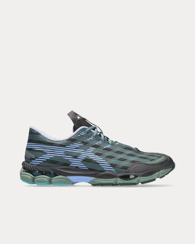 Asics x Kiko Kostadinov US8-S GEL-SJ33 Roasted Coffee / Periwinkle Blue Low Top Sneakers