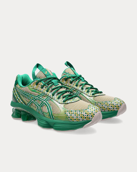 Asics x Kiko Kostadinov US7- S Gel-Kinetic Fluent Watershed Rose / Kale Low Top Sneakers - 3
