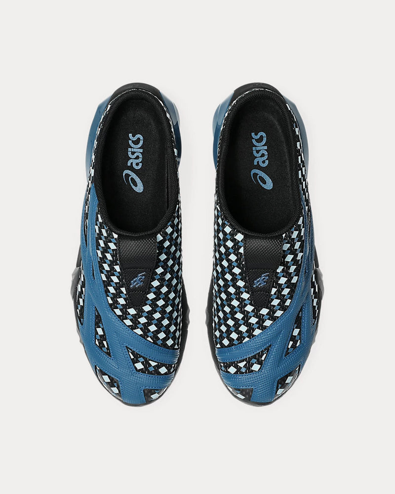 Asics x Kiko Kostadinov Gel-Styrax Graphite Grey / Teal Slip On Sneakers - 2