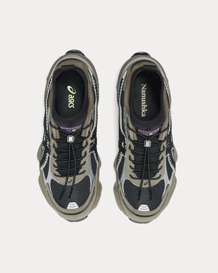 Asics x Nanushka Gel-Kinetic Fluent Grey High Top Sneakers - 2