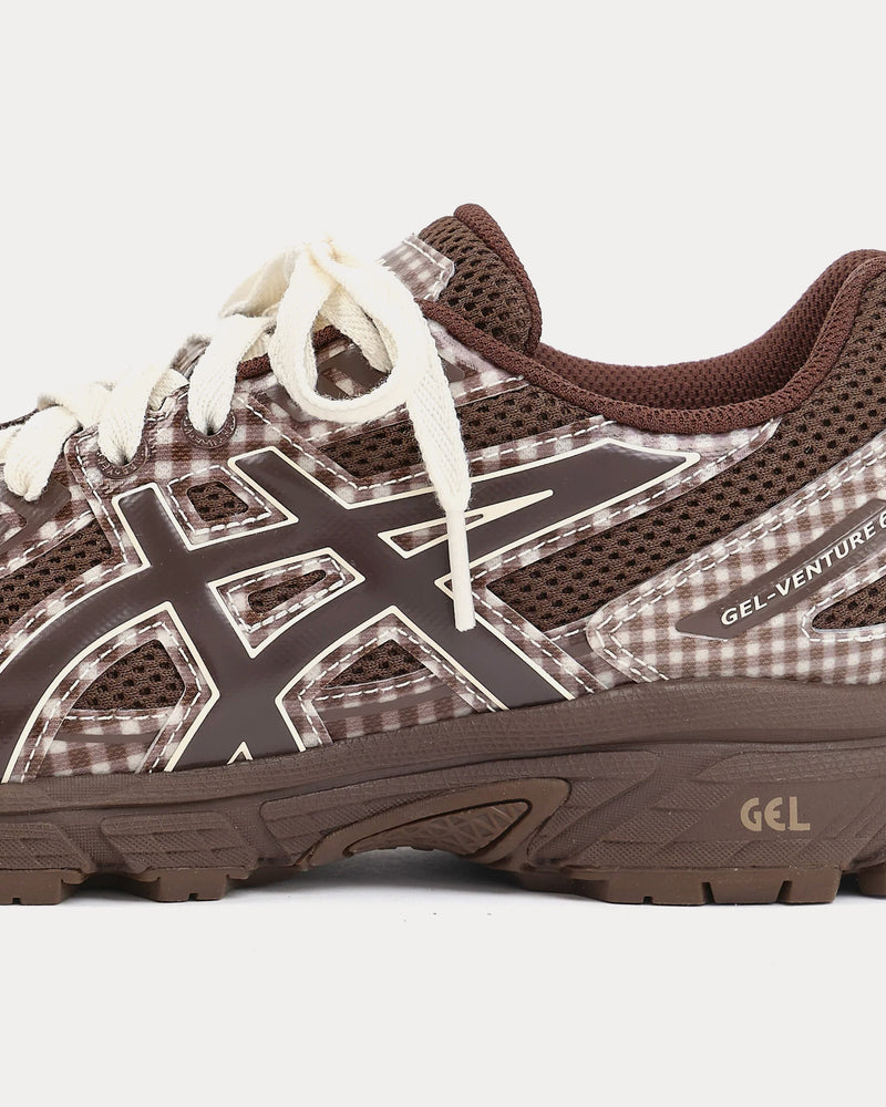 Asics x Story mfg Unisex Gel-Venture 6 Reddish Brown Low Top Sneakers
