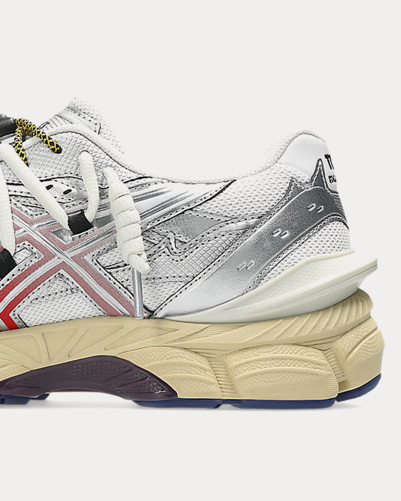 Asics x Toga Gel-Cumulus 16 TG White / Red / Pure Silver Low Top Sneakers - 5