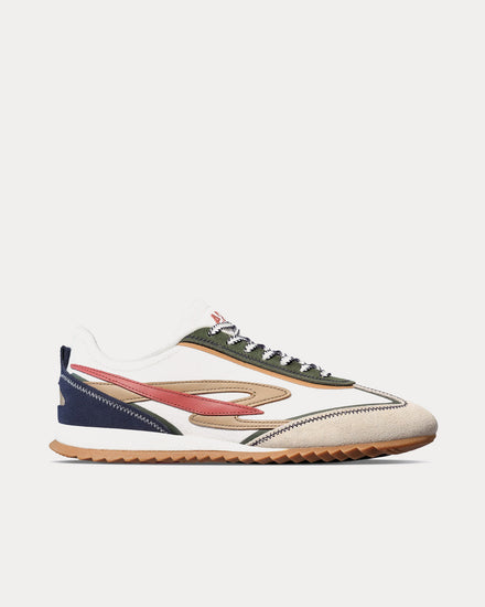 Athletic Propulsion Labs APL Riviera Ivory / Navy / Fatigue Low Top Sneakers - 1