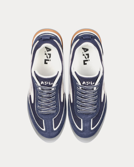 Athletic Propulsion Labs APL Riviera Navy / Ivory / Gum Low Top Sneakers - 2