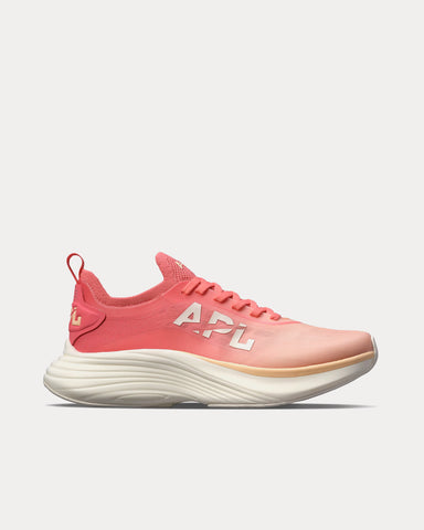 Athletic Propulsion Labs APL Podium Faded Peach / Fire Coral / Ombre Running Shoes