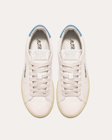 [AUTRY]★WS Dallas Low Nubuck Goatskin Sneakers White★ Autry Dallas Low Sneakers In White And Amazon Leather
