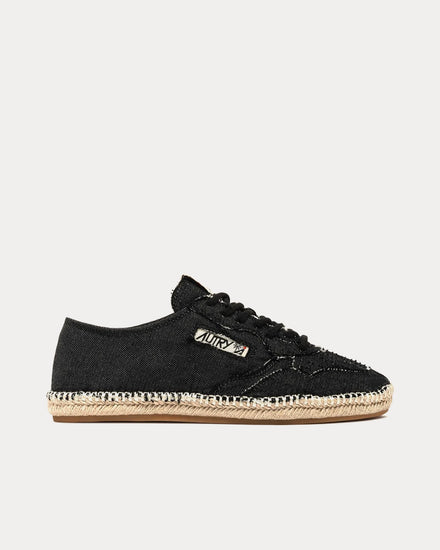 Autry Sandy Canvas Black Espadrilles - 1