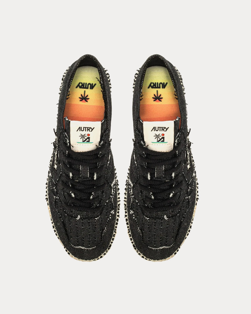 Autry Sandy Canvas Black Espadrilles - 2