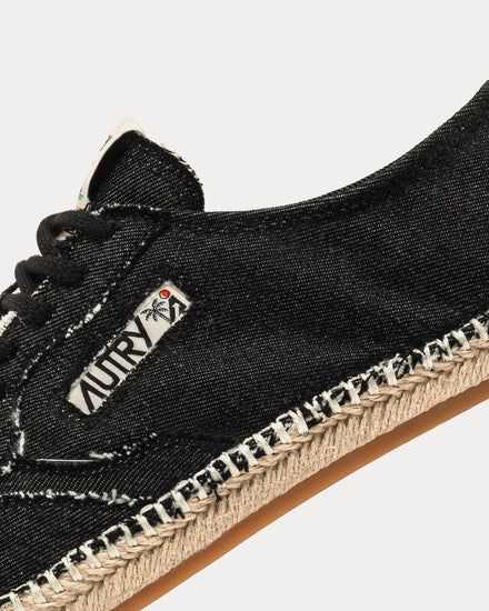 Autry Sandy Canvas Black Espadrilles - 5