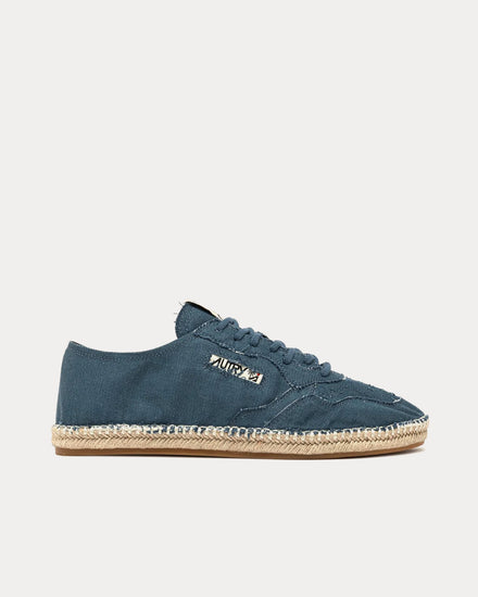 Autry Sandy Canvas Denim Espadrilles - 1